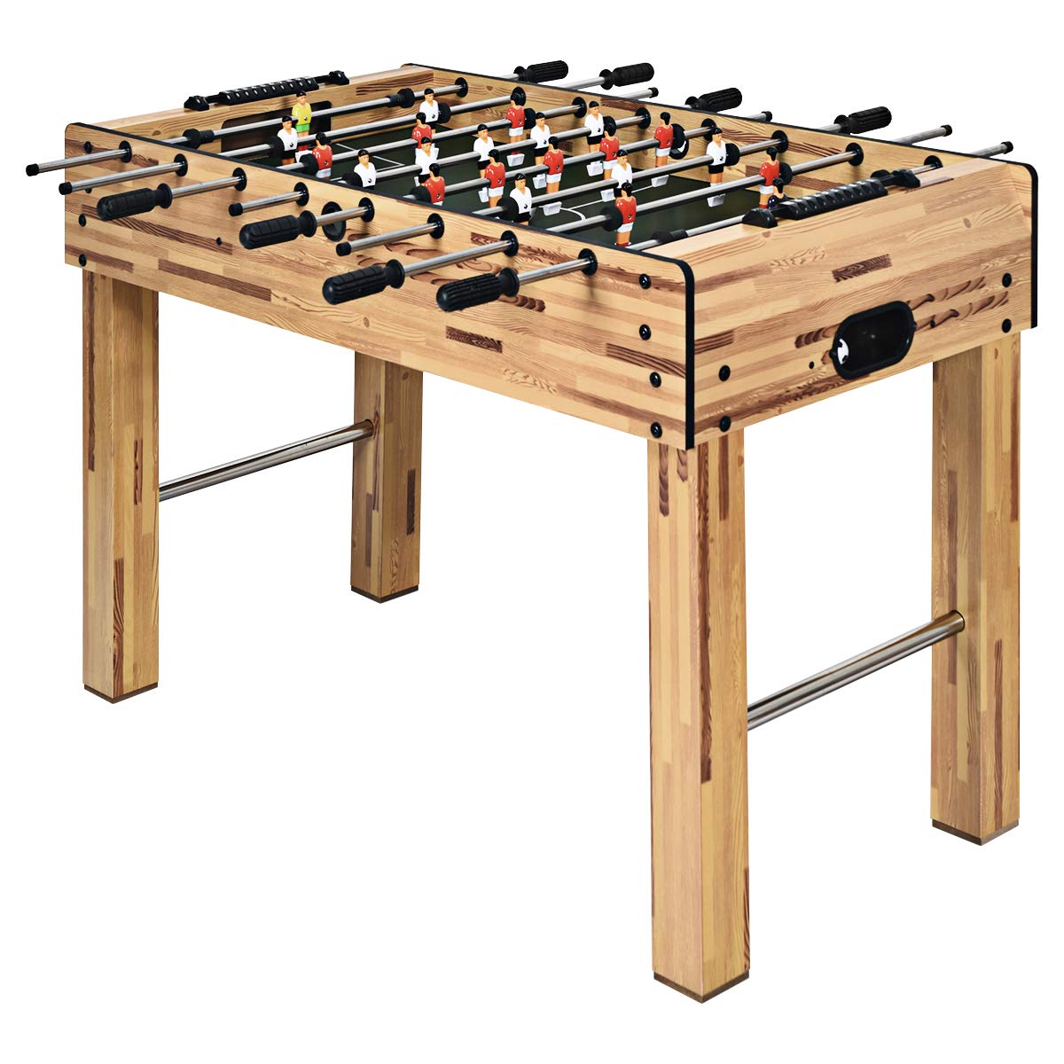 48" Foosball Table �� Easy-Assemble Soccer Game Table