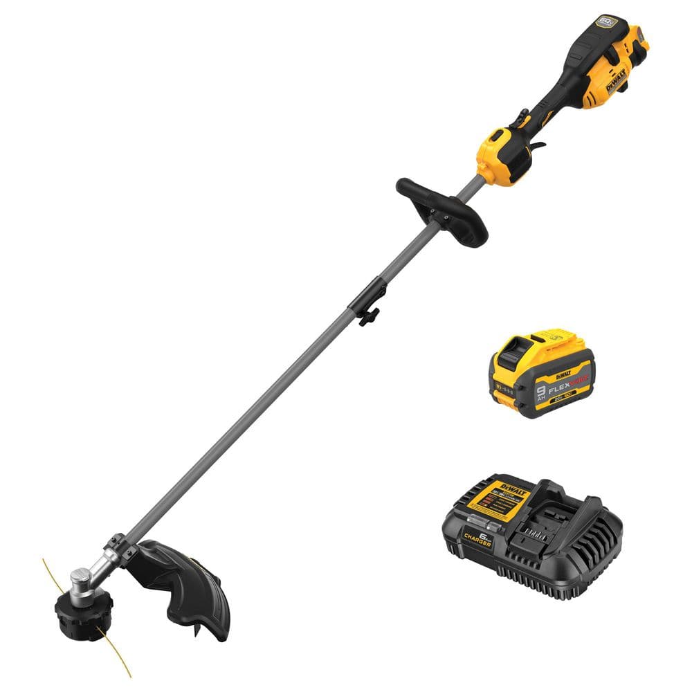 DEWALT DCST972X1 - FLEXVOLT 60V MAX 17 in. Cordless Battery Powered Attachment Capable Trimmer Kit with (1) FLEXVOLT ...