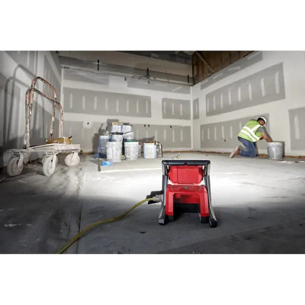 18V Cordless 4000 Lumen LED Flood Light �� AC/DC Portable Work Light, Bare Tool