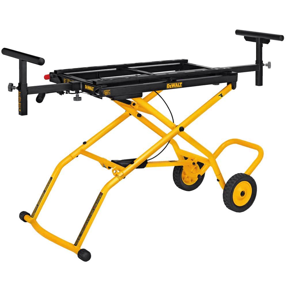 DEWALT DWX726 - 32-1/2 in. x 60 in. Rolling Miter Saw Stand with 300 lbs. Capacity