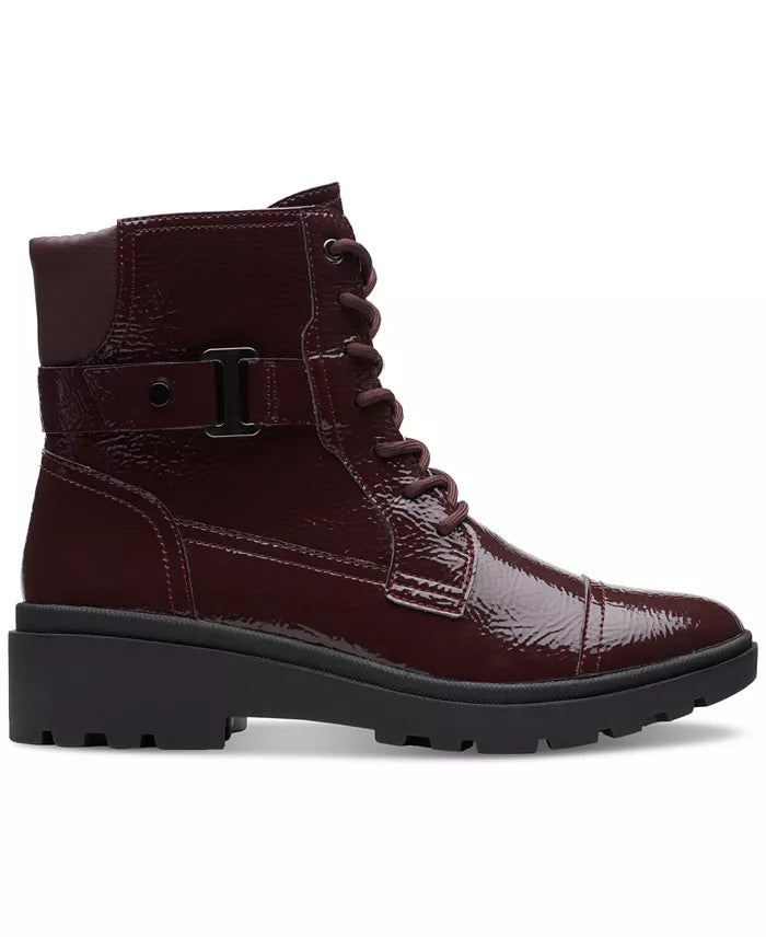 Women's Lace-Up Buckle Ankle Boots, Stylish Casual Boots with Decorative Details for Everyday Wear