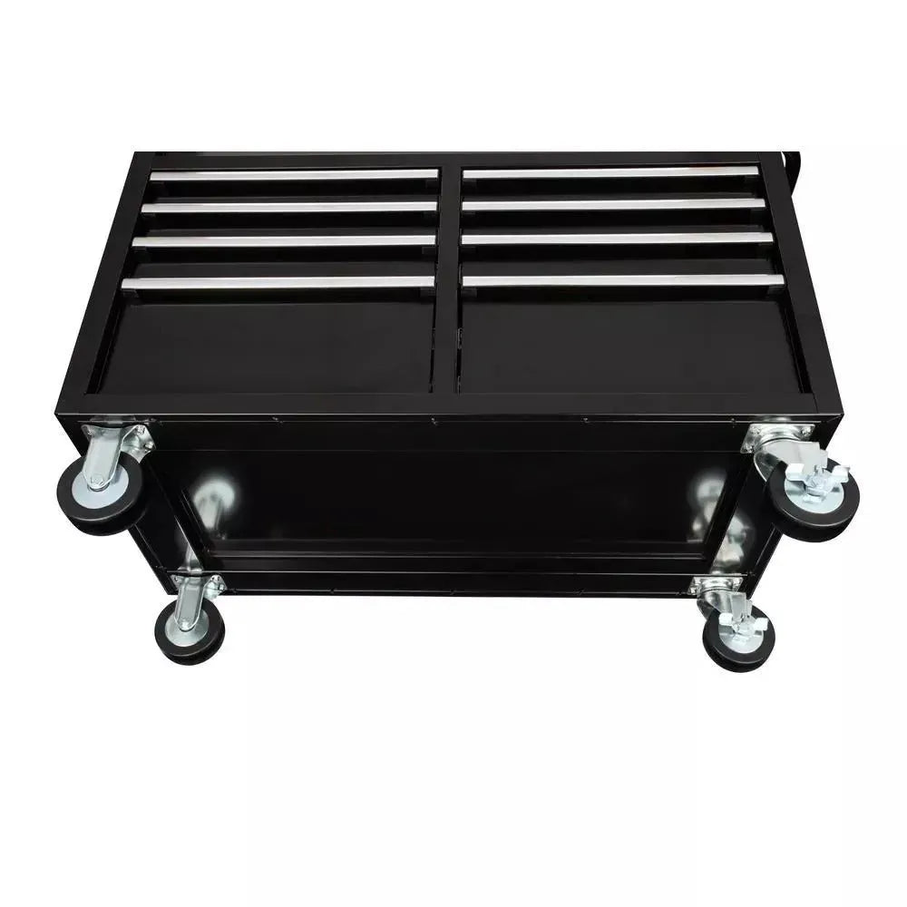 46" x 24" 9-Drawer Tool Chest �� Gloss Black Mobile Workbench