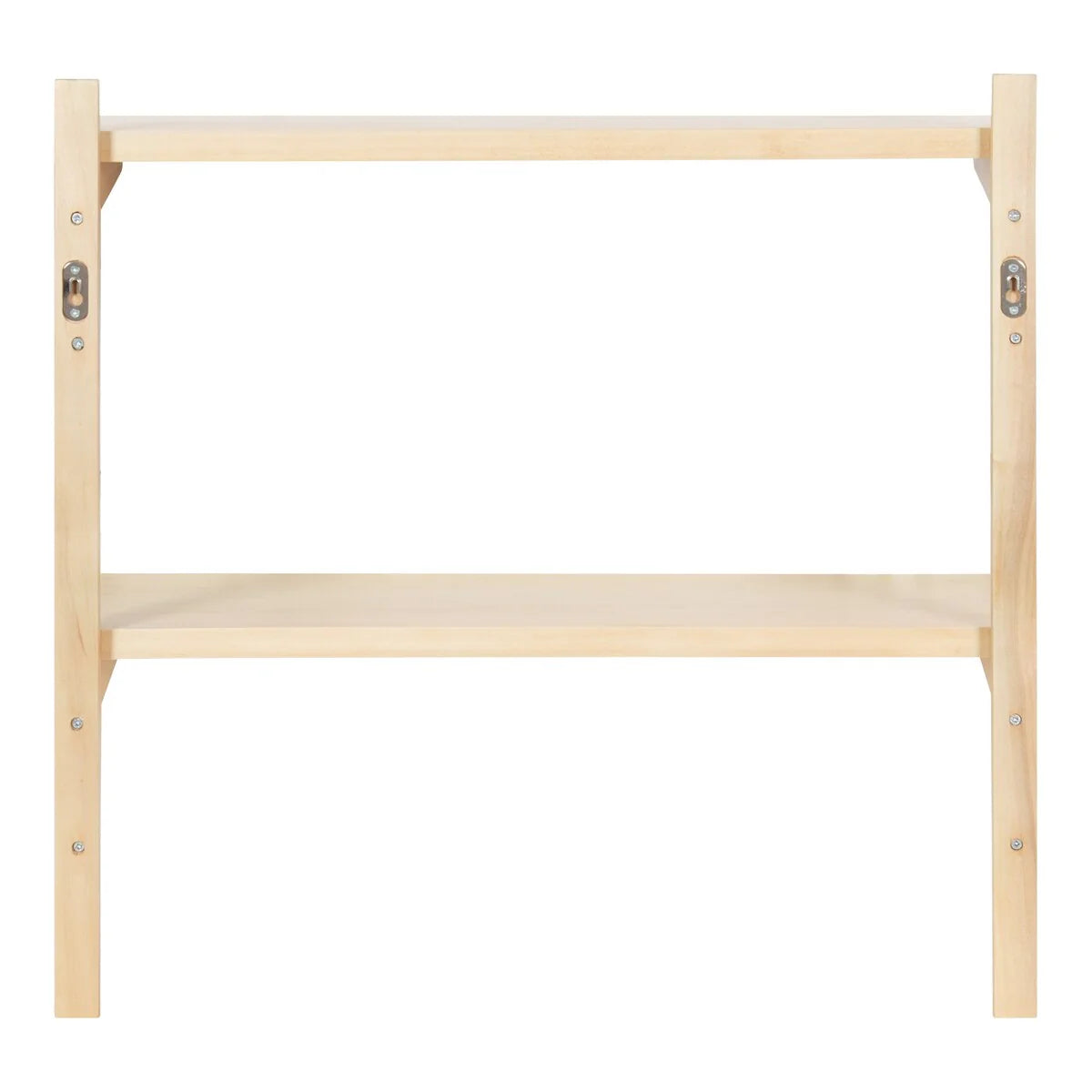Mid-Century Wall Shelves, 24x8x24 Inch Decorative Wall Mounted Storage and Display Shelving for Home Decor