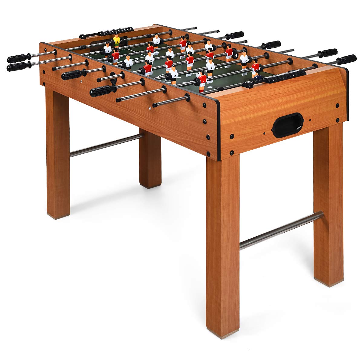 48" Foosball Table �� Easy-Assemble Soccer Game Table