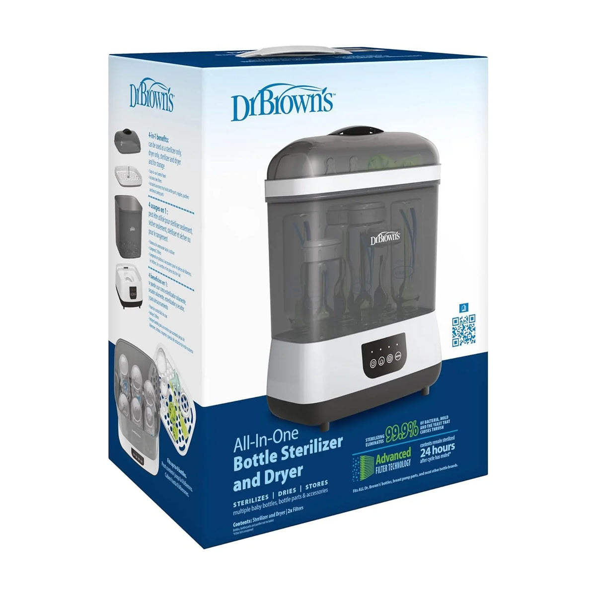 All-in-One Baby Bottle Sterilizer and Dryer