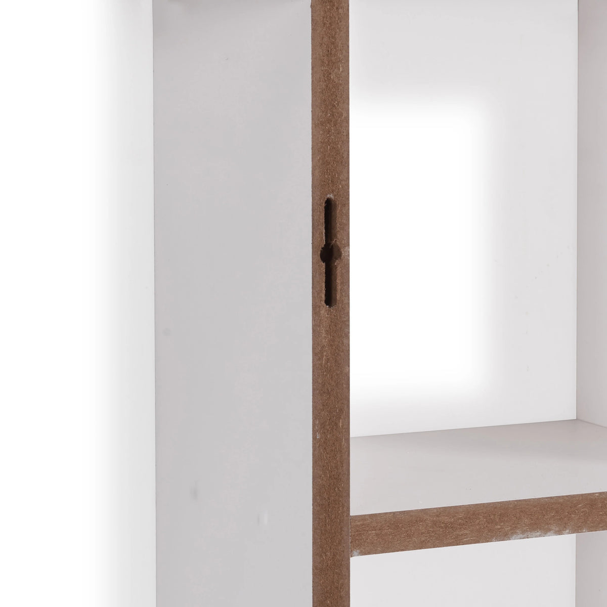 Cantilever Floating Wall Shelf, Modern Decorative Display Shelf for Living Room, Bedroom and Home Storage
