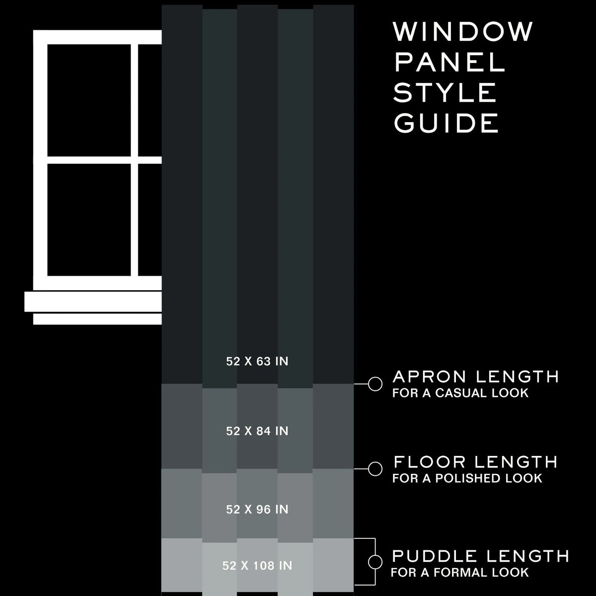 Blackout Single Curtain Panel, Back Tab and Rod Pocket Window Curtain