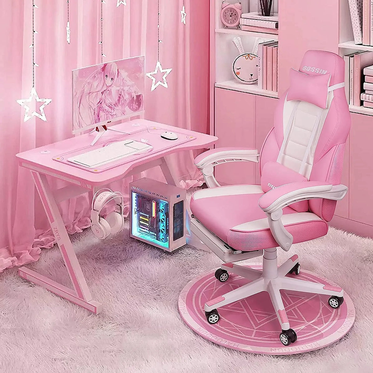 Racing Style Gaming Chair, 300 lbs Big and Tall High Back Computer Chair