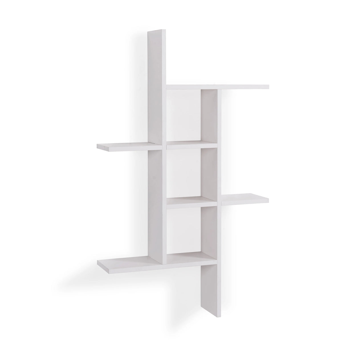 Cantilever Floating Wall Shelf, Modern Decorative Display Shelf for Living Room, Bedroom and Home Storage