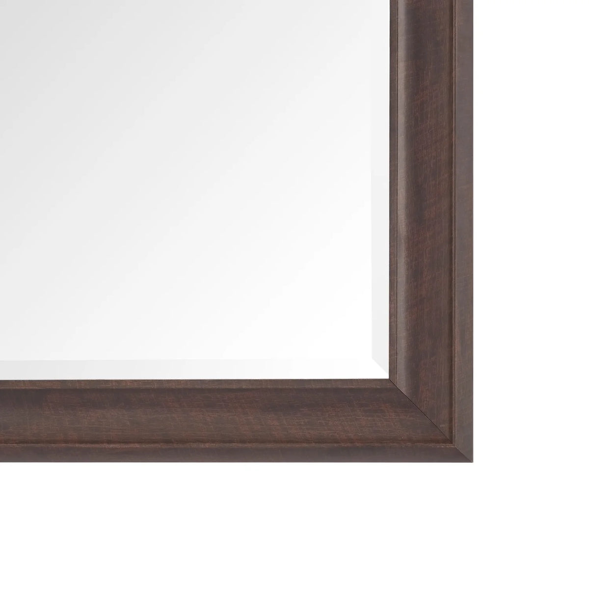 Tall Full Length Mirror, Oversized Rectangle Full Body Wall Mounted Mirror with Smooth Faux Wood Frame