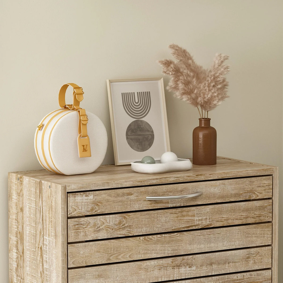 Modern Shoe Storage Cabinet for Entryway and Hallway, Space-Saving Shoe Organizer
