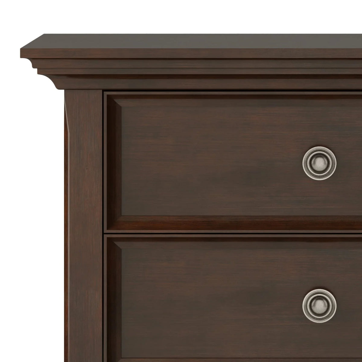 24 Inch Wide Solid Wood Nightstand, Bedside Table and Bedroom End Table