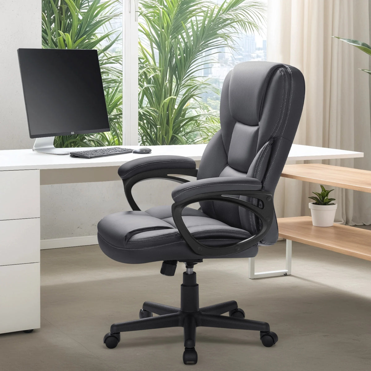 High Back Executive Office Chair, Ergonomic Computer Desk Chair for Home and Office