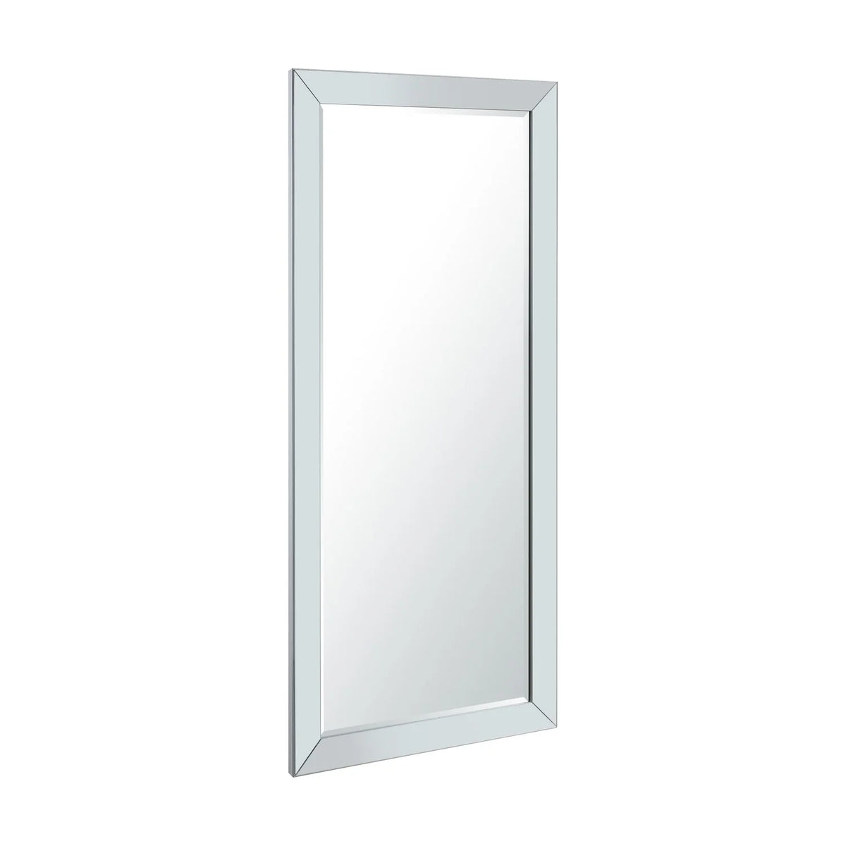 Tall Beaded Full Length Mirror, Oversized Full Body Standing Mirror with Decorative Frame for Bedroom, Dressing Room and Home Decor