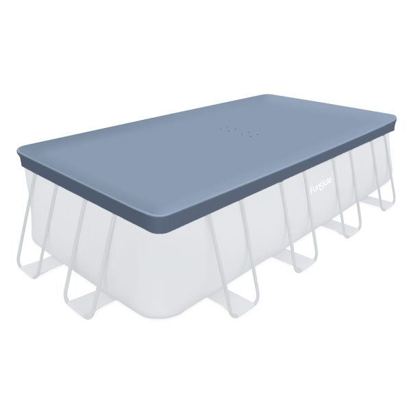 18ft Rectangular Pool Cover �� Durable Above-Ground Cover for Oasis/Activity Pools, Gray
