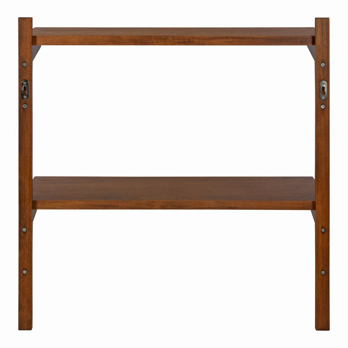 Mid-Century Wall Shelves, 24x8x24 Inch Decorative Wall Mounted Storage and Display Shelving for Home Decor