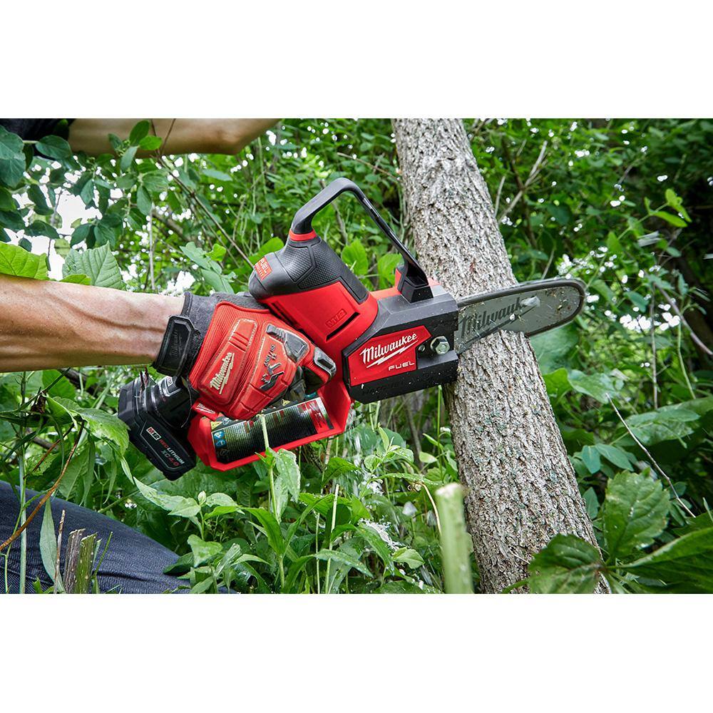 12V Brushless Cordless Pruning Saw �� 8" Hedge Trimmer Kit with Battery
