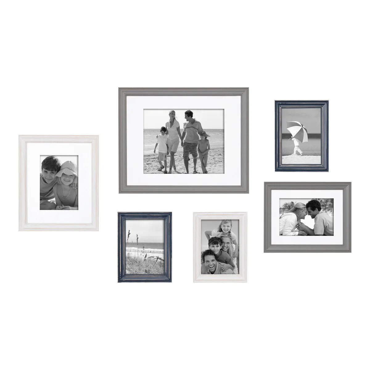 Gallery Wall Frame Set, Multi-Piece Decorative Picture Frames for Photos, Artwork and Home Decor
