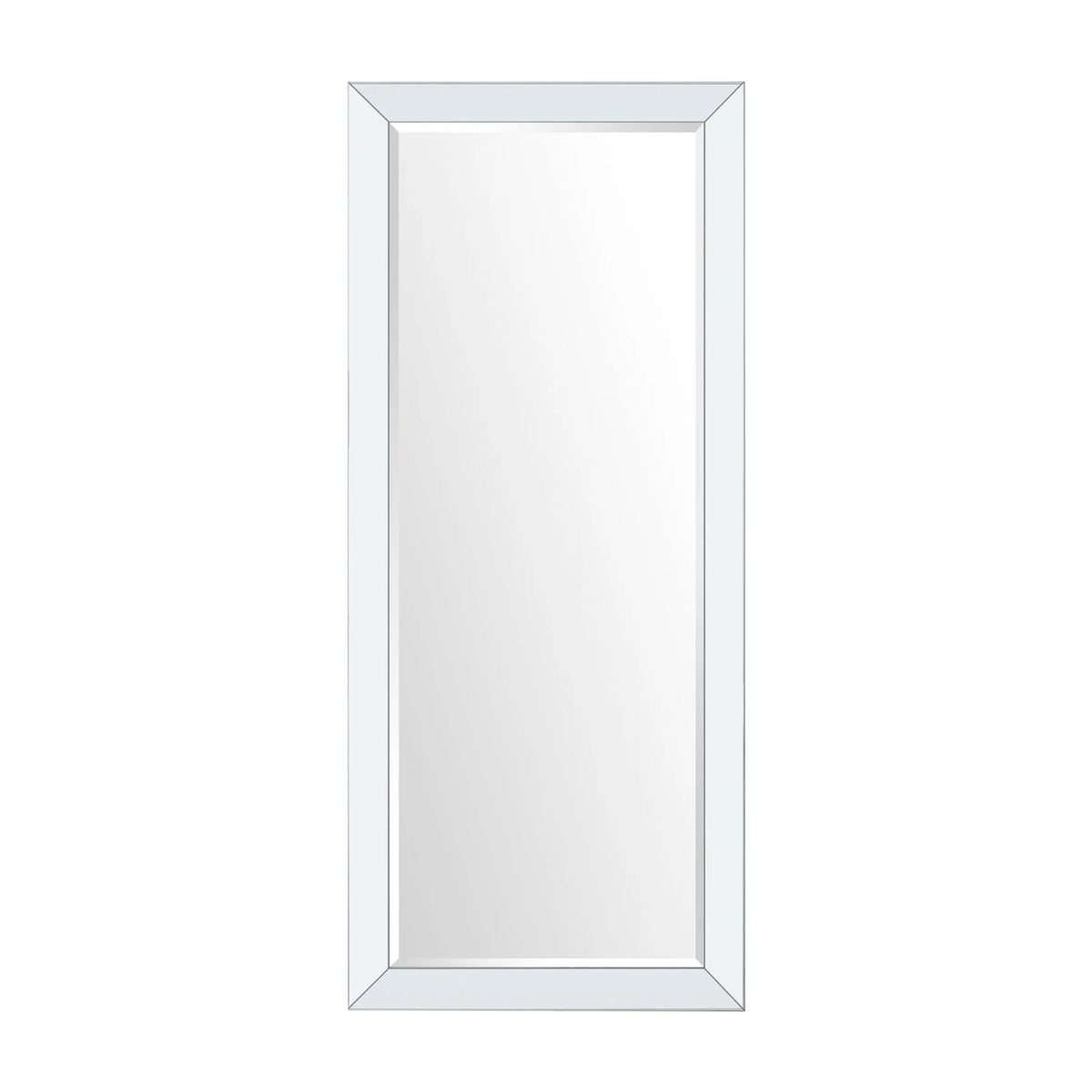 Tall Beaded Full Length Mirror, Oversized Full Body Standing Mirror with Decorative Frame for Bedroom, Dressing Room and Home Decor