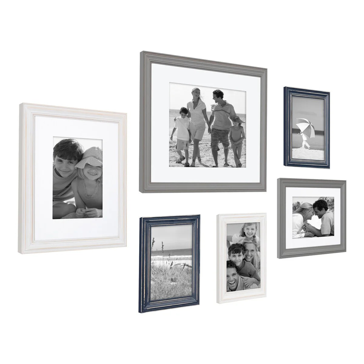 Gallery Wall Frame Set, Multi-Piece Decorative Picture Frames for Photos, Artwork and Home Decor