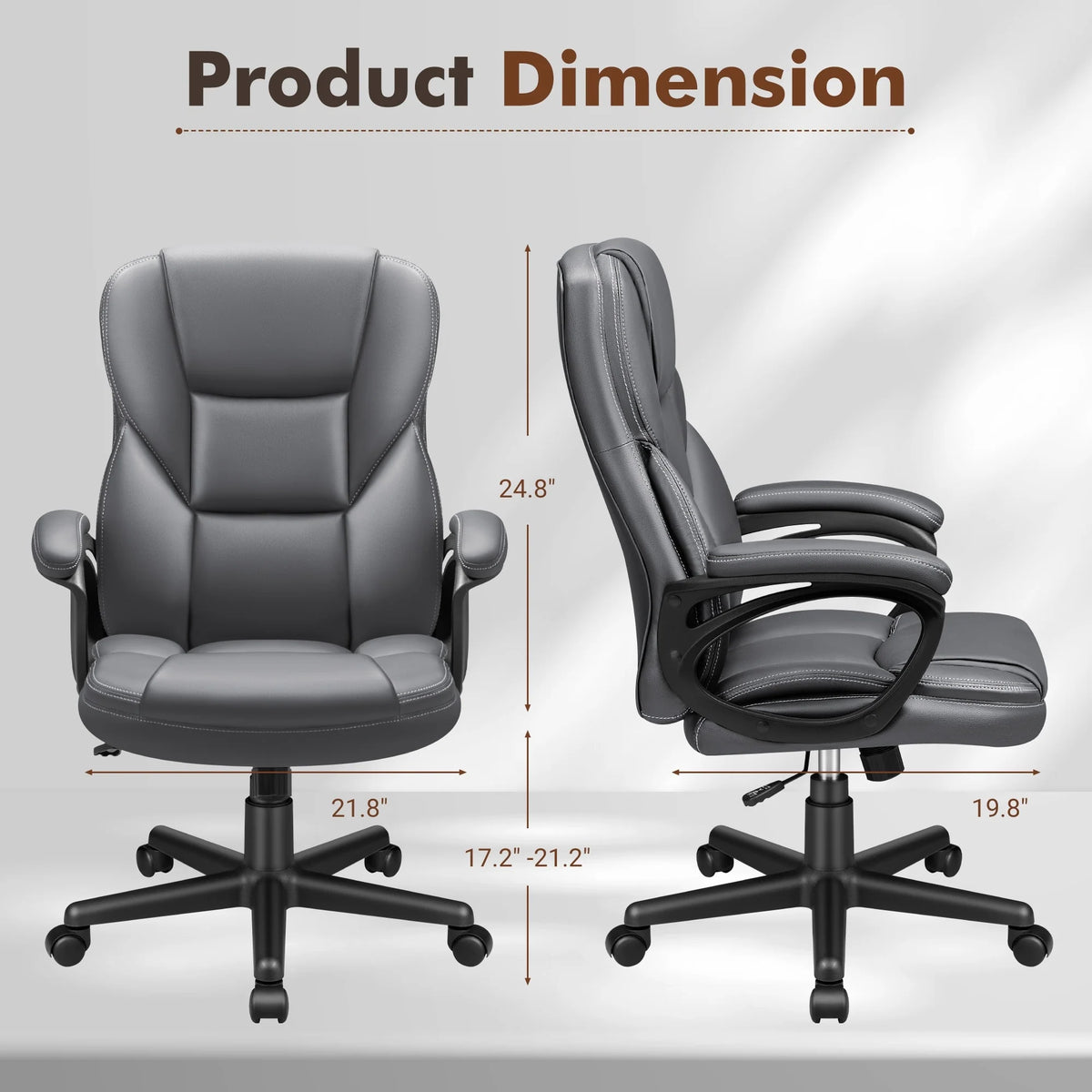 High Back Executive Office Chair, Ergonomic Computer Desk Chair for Home and Office