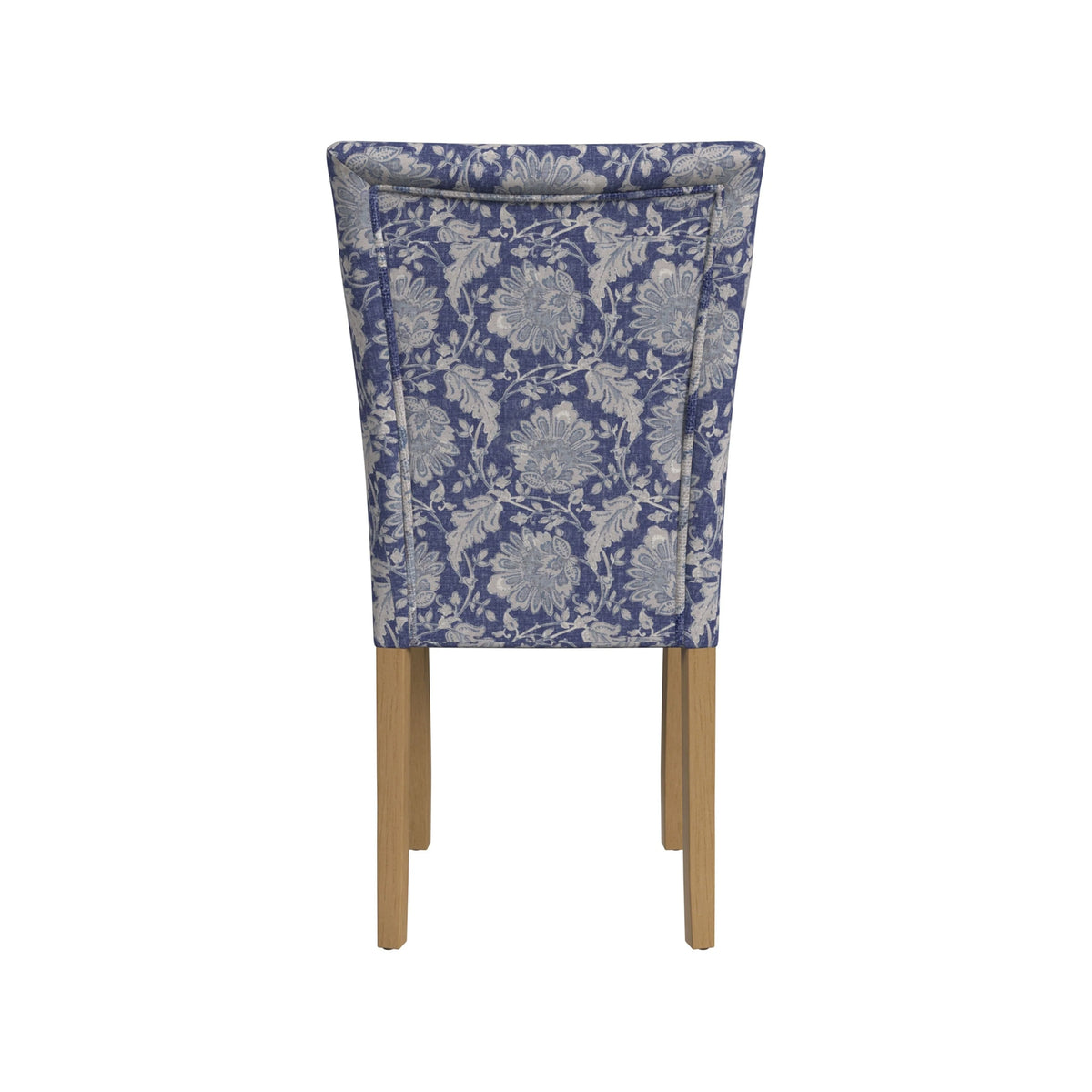 Set of 2 Upholstered Medallion Dining Chairs, Comfortable Parsons Style Chairs for Kitchen and Dining Room