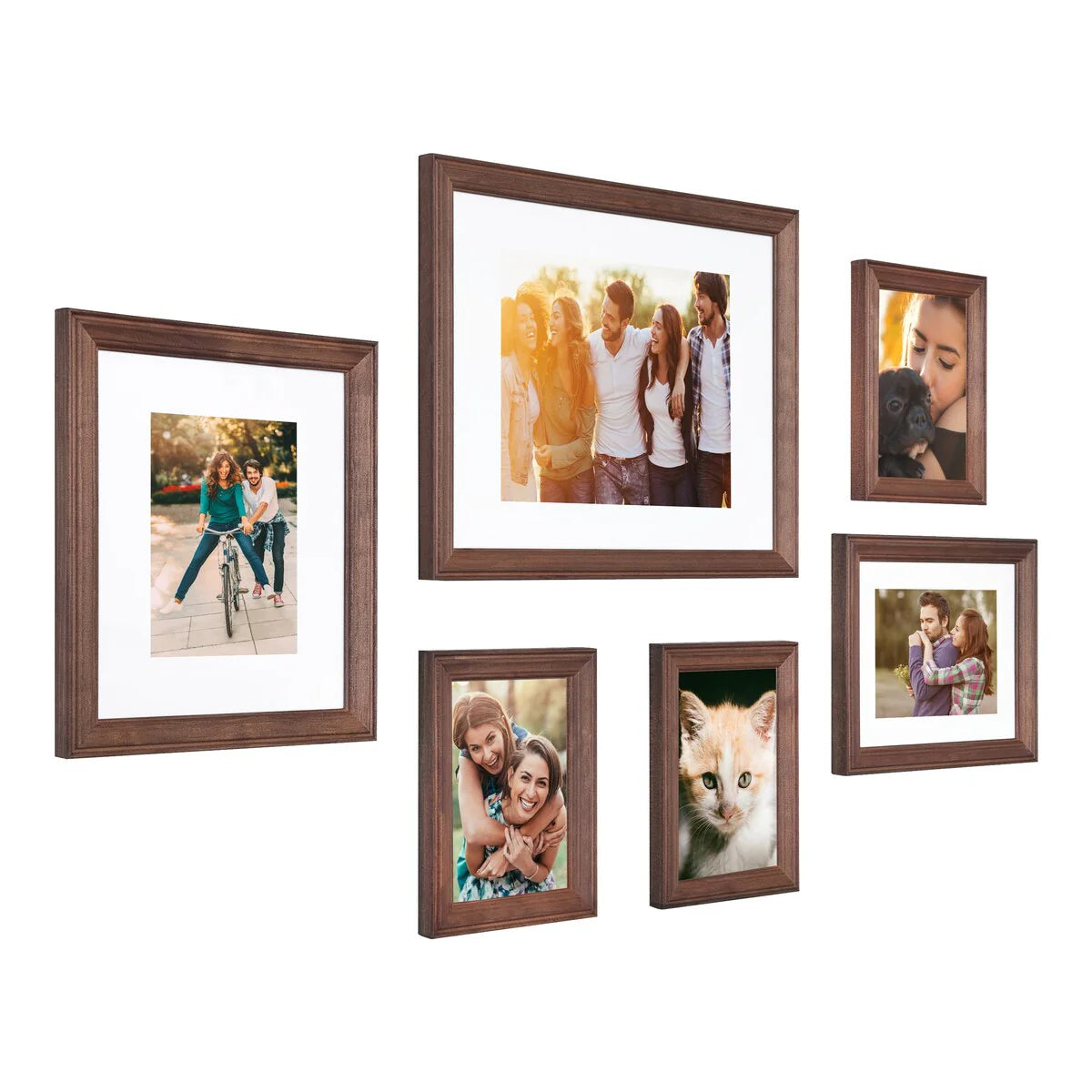 Gallery Wall Frame Set, Multi-Piece Decorative Picture Frames for Photos, Artwork and Home Decor