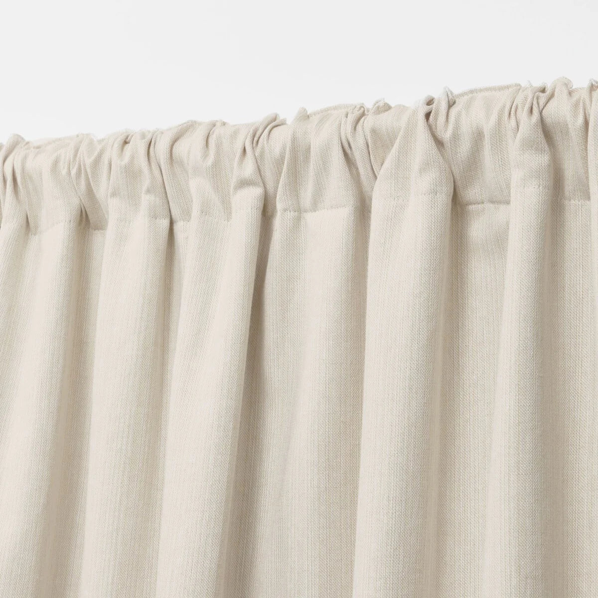 Blackout Curtain Single Panel, Back Tab and Rod Pocket Window Curtain