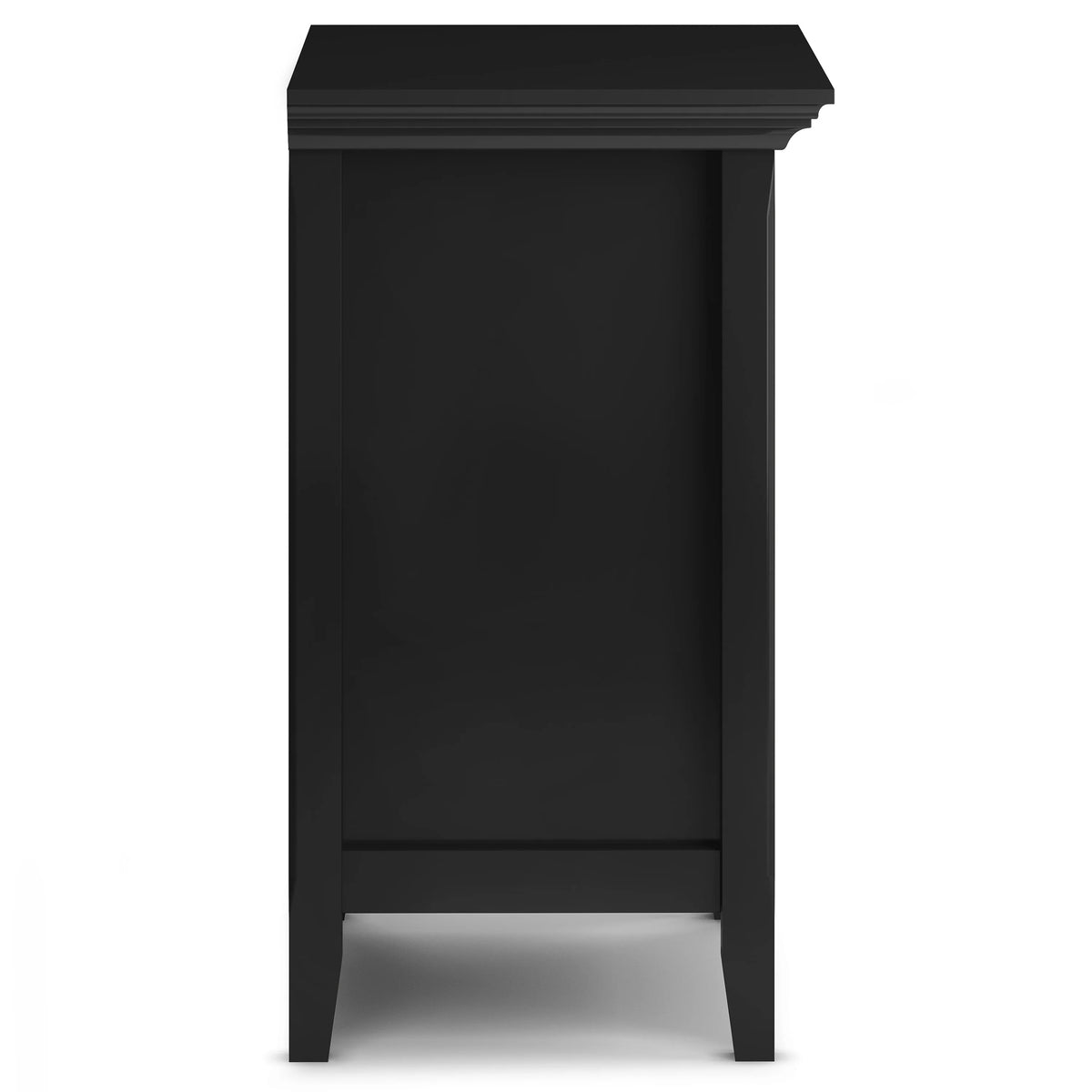 24 Inch Wide Solid Wood Nightstand, Bedside Table and Bedroom End Table
