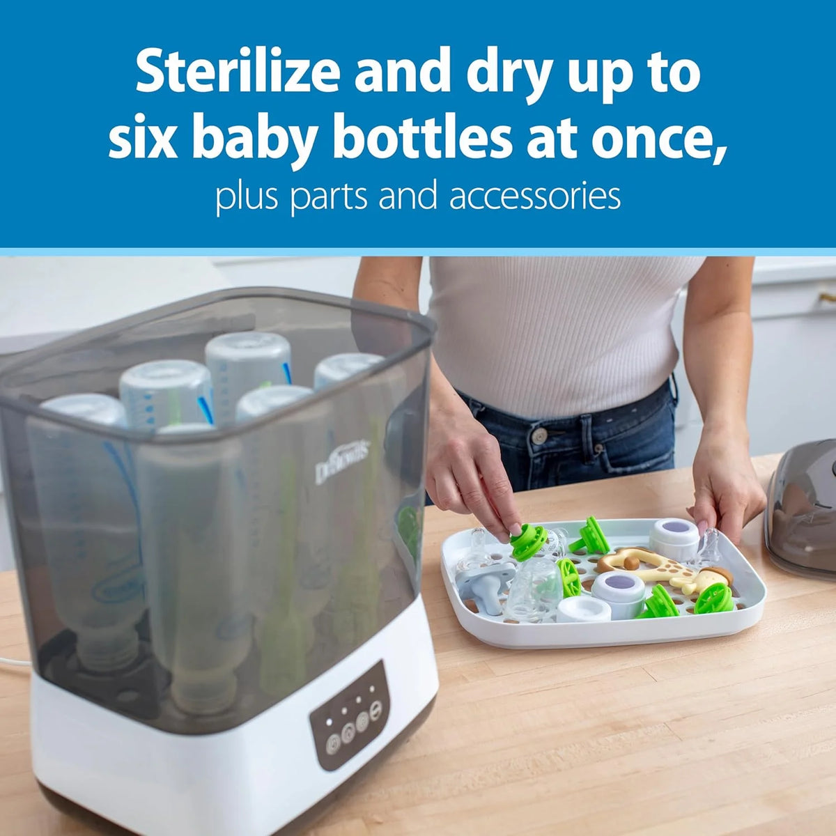 All-in-One Baby Bottle Sterilizer and Dryer