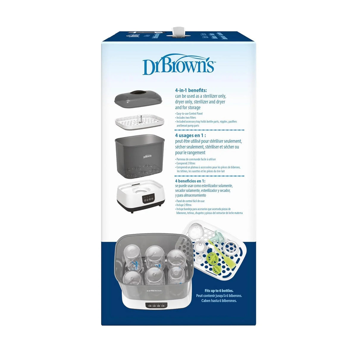 All-in-One Baby Bottle Sterilizer and Dryer