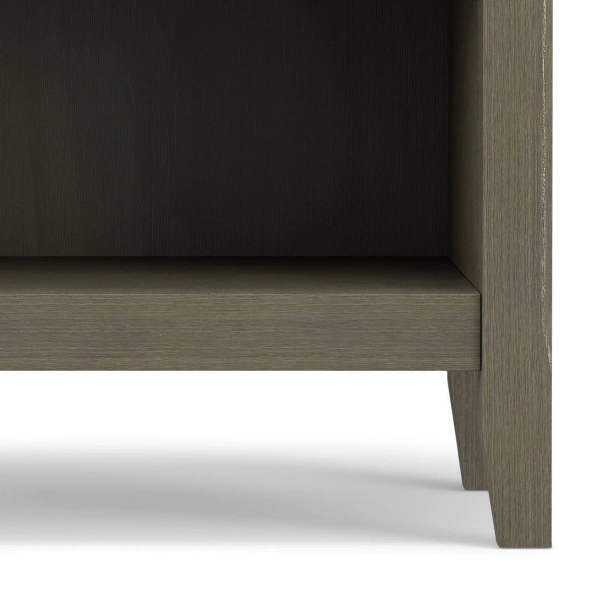24 Inch Wide Solid Wood Nightstand, Bedside Table and Bedroom End Table