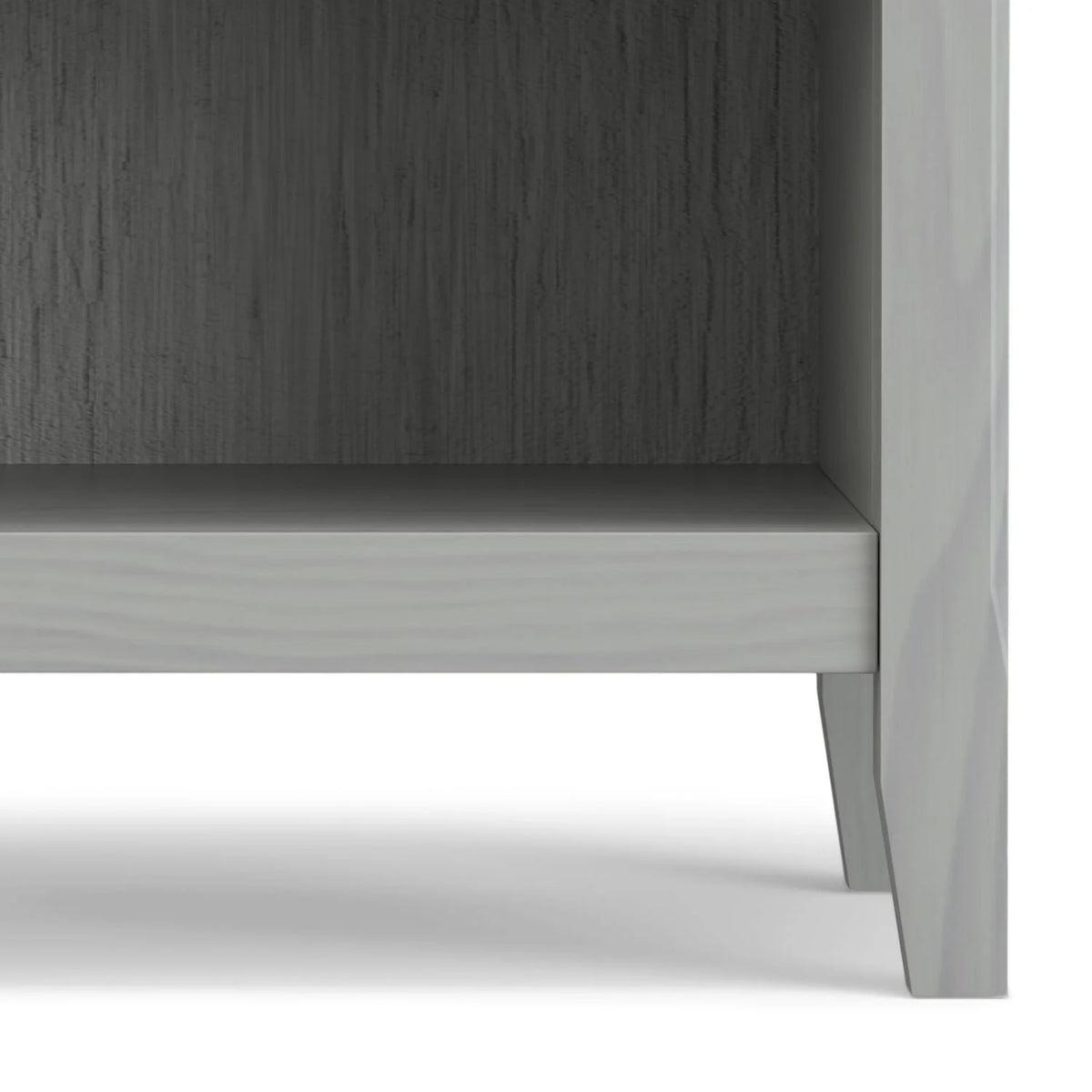 24 Inch Wide Solid Wood Nightstand, Bedside Table and Bedroom End Table