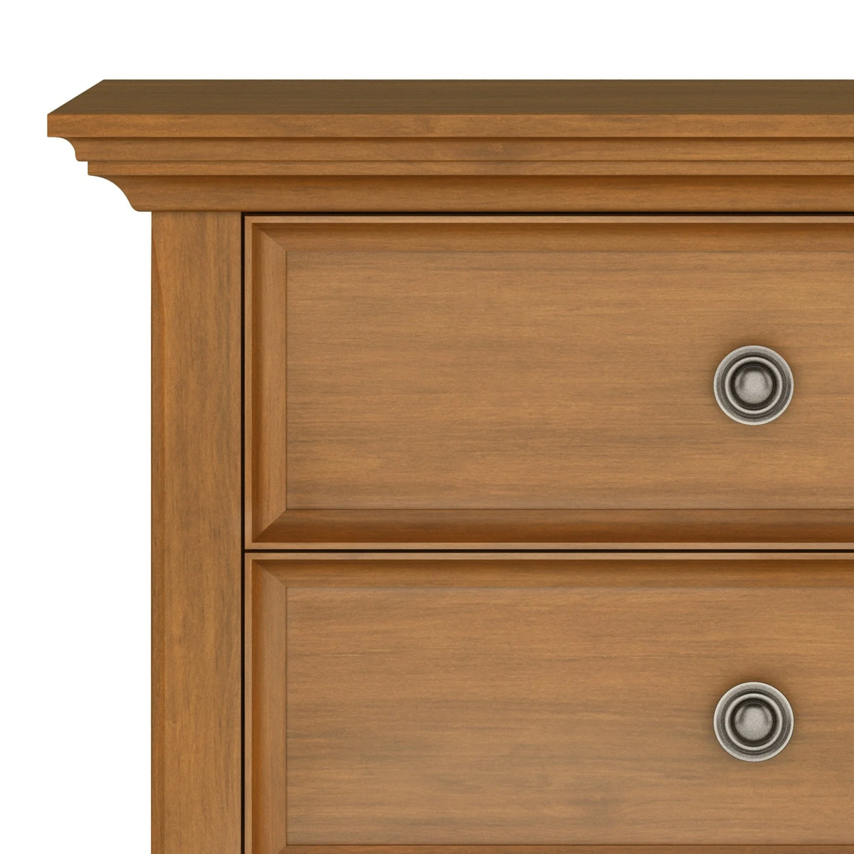 24 Inch Wide Solid Wood Nightstand, Bedside Table and Bedroom End Table