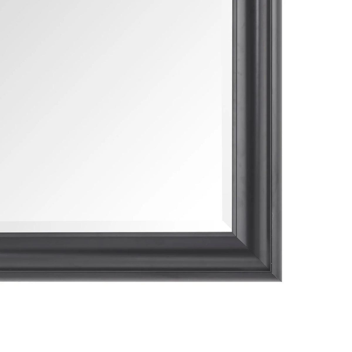 Tall Full Length Mirror, Oversized Rectangle Full Body Wall Mounted Mirror with Smooth Faux Wood Frame