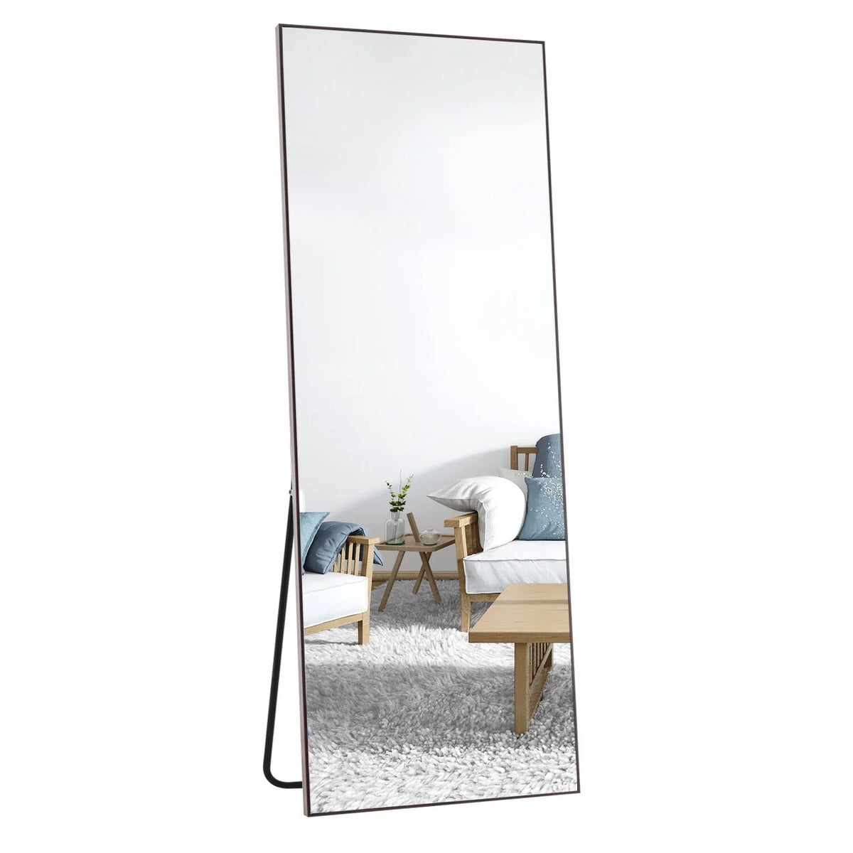 Large Full Length Wall Mounted Mirror, Full Body Dressing Mirror for Bedroom, Entryway and Home Decor