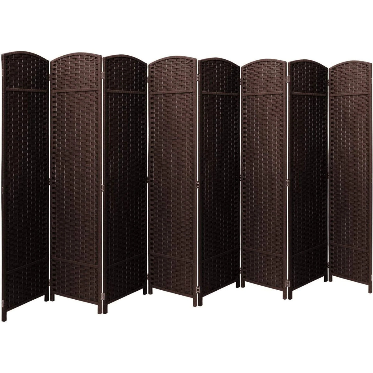 Tall Folding Room Divider Screen, Portable Privacy Partition Wall Panel for Bedroom, Living Room and Office
