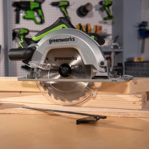 24V Brushless 7-1/4" Cordless Circular Saw �� Variable Speed, Bare Tool