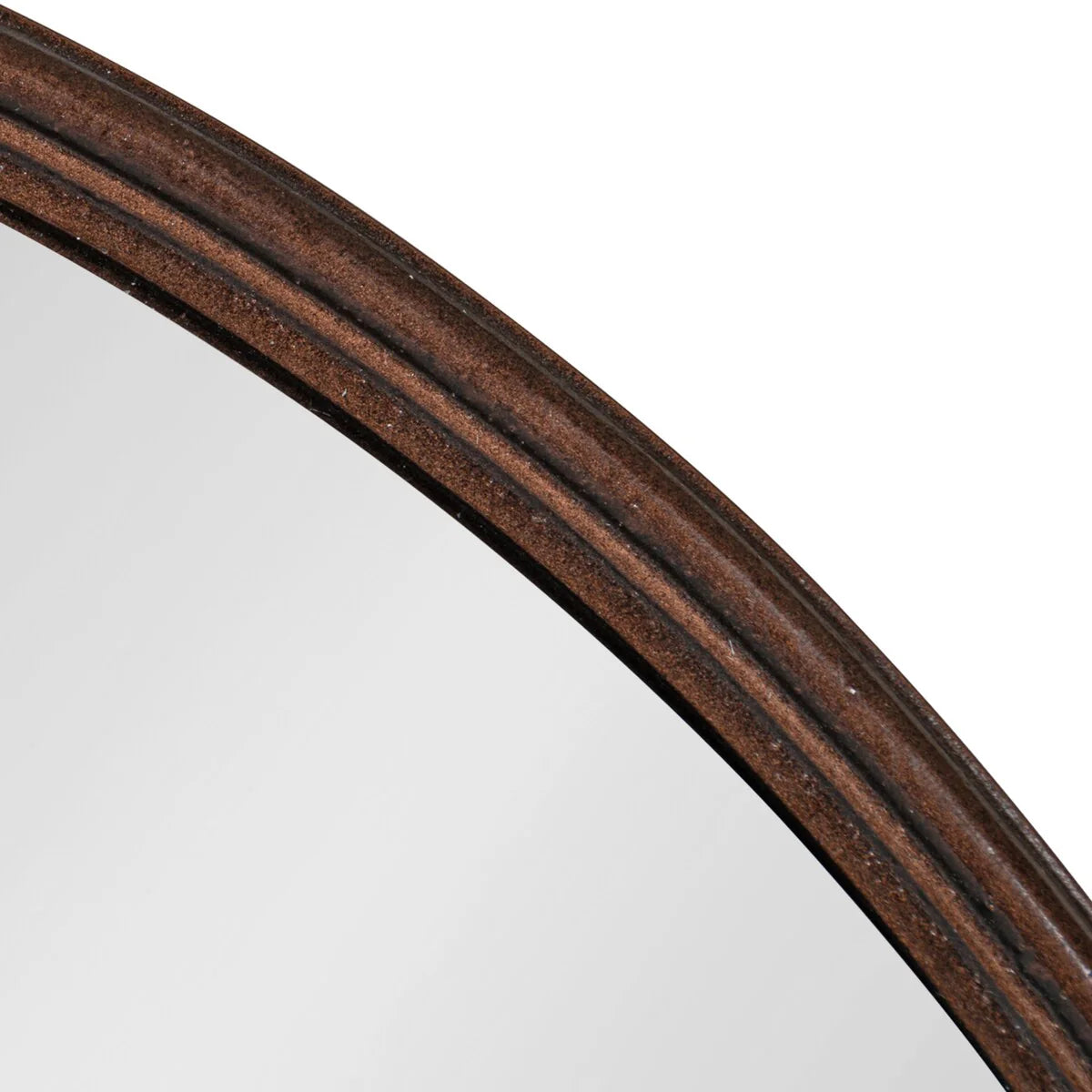 Modern Capsule Framed Wall Mirror, Decorative Oval Accent Mirror for Living Room, Bedroom and Entryway