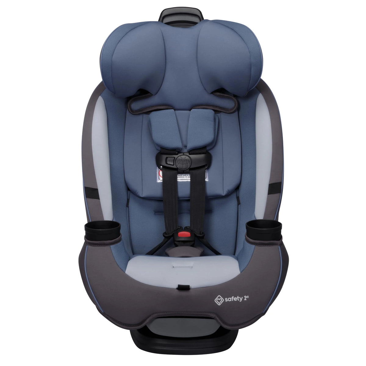 3-in-1 Slim Convertible Car Seat, All-in-One Infant Toddler Booster Seat, Rear & Forward Facing Child Safety Seat, Blue