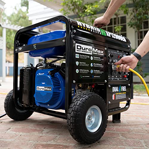 XP12000EH Dual Fuel Generator – 12,000W Gas/Propane, 457cc 4-Stroke Engine, EPA/CARB Compliant