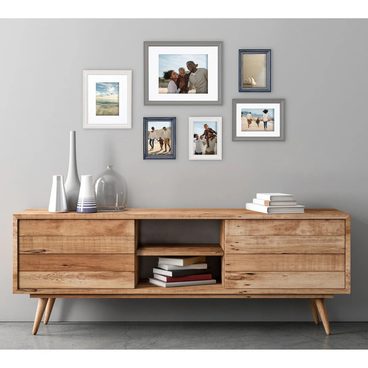 Gallery Wall Frame Set, Multi-Piece Decorative Picture Frames for Photos, Artwork and Home Decor