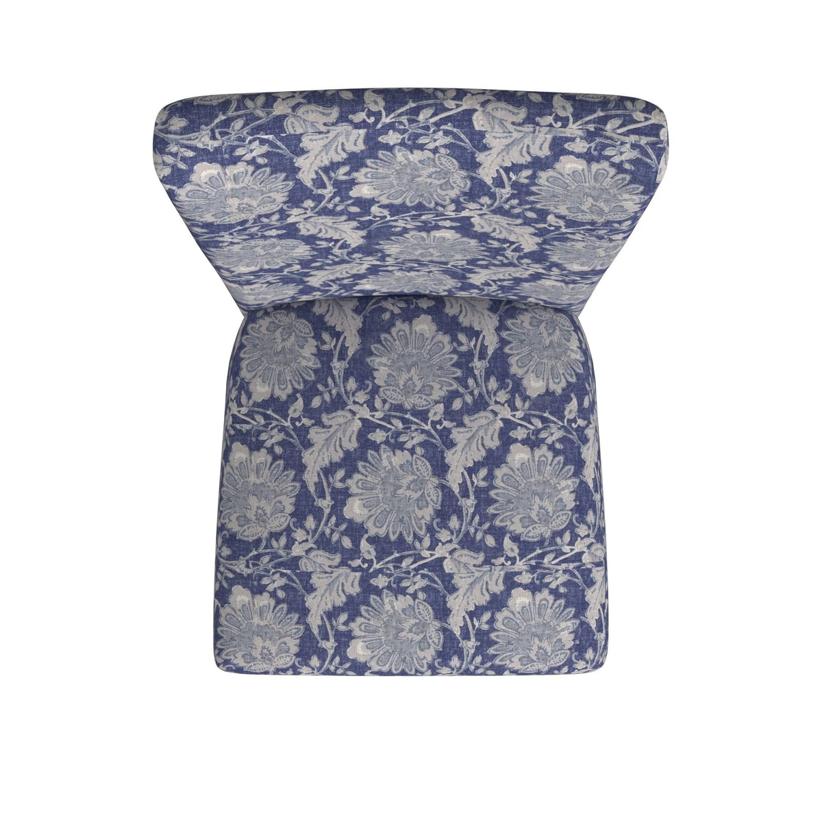 Set of 2 Upholstered Medallion Dining Chairs, Comfortable Parsons Style Chairs for Kitchen and Dining Room