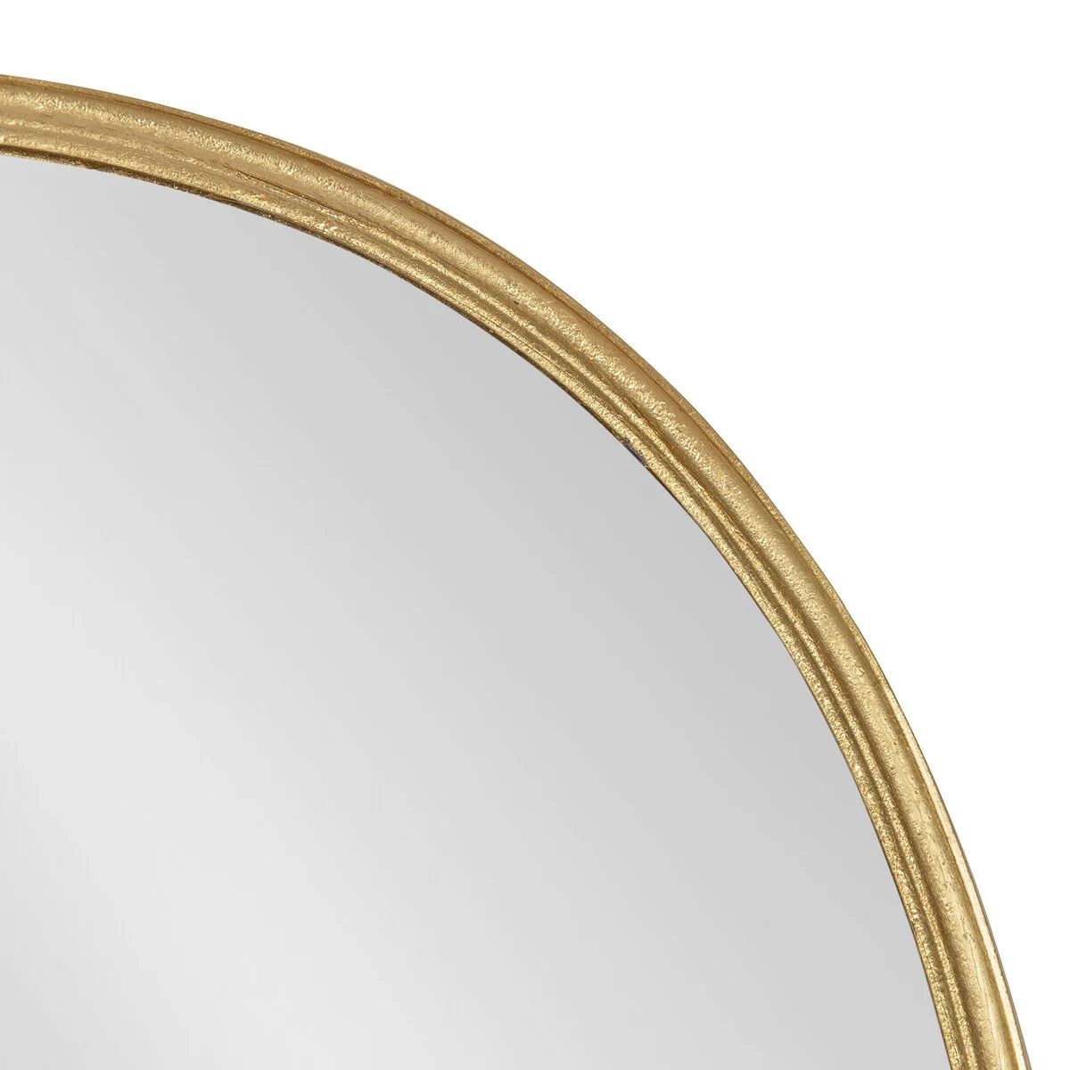 Modern Capsule Framed Wall Mirror, Decorative Oval Accent Mirror for Living Room, Bedroom and Entryway