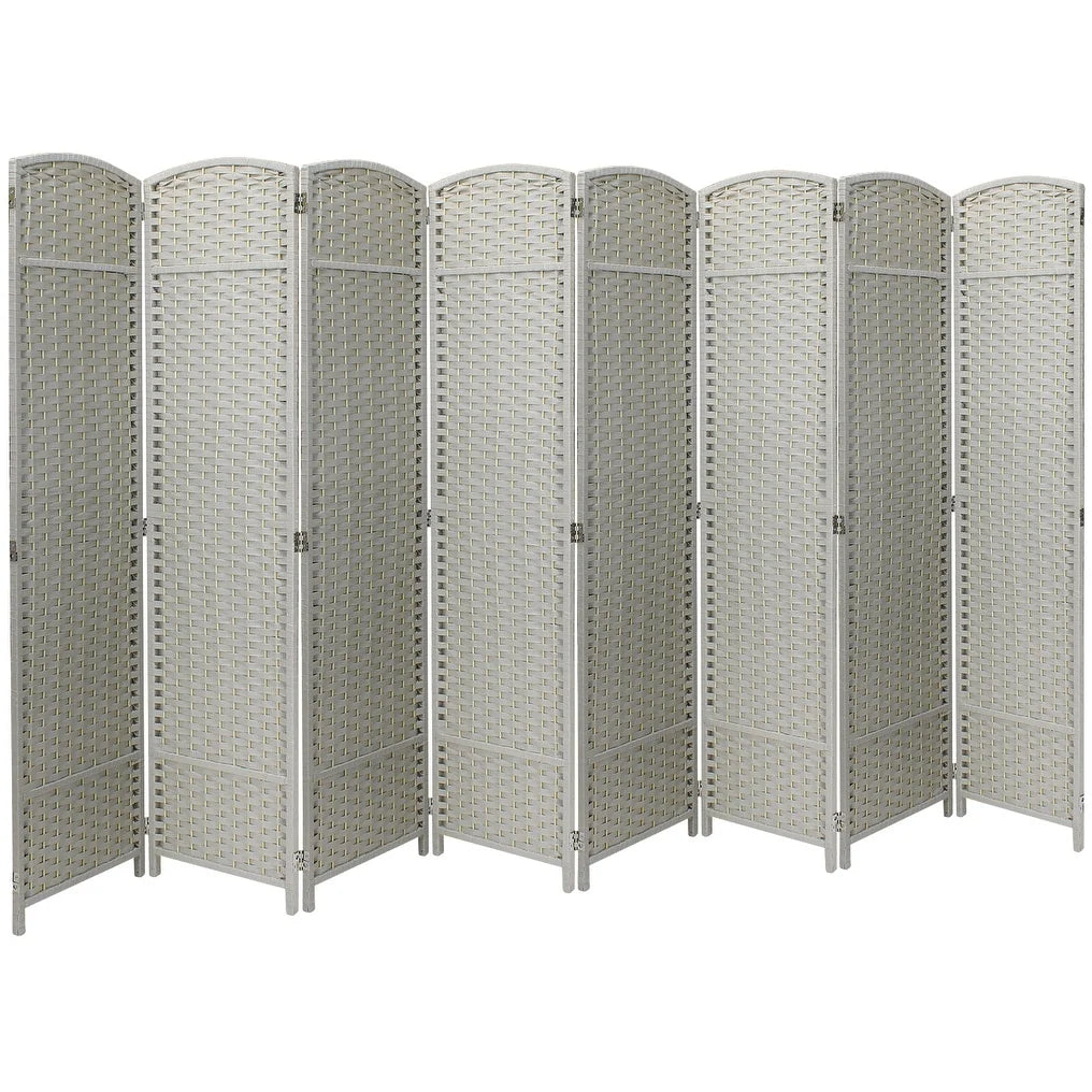 Tall Folding Room Divider Screen, Portable Privacy Partition Wall Panel for Bedroom, Living Room and Office