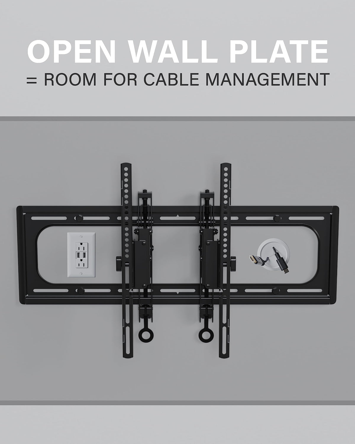 Tilting TV Wall Mount for Large TVs Up to 90 Inches, Heavy Duty Adjustable Flat Screen Television Bracket