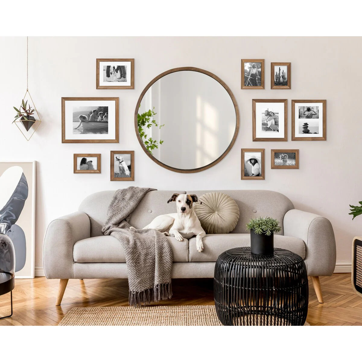 10-Piece Wood Gallery Wall Picture Frame Set, Decorative Photo Display Frames for Living Room, Bedroom and Home Decor