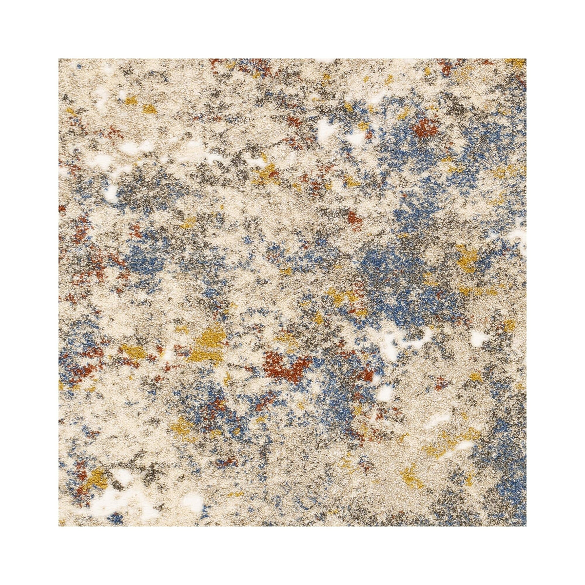 Mid-Century Medallion Area Rug, Modern Decorative Pattern Rug for Living Room, Bedroom and Home Decor