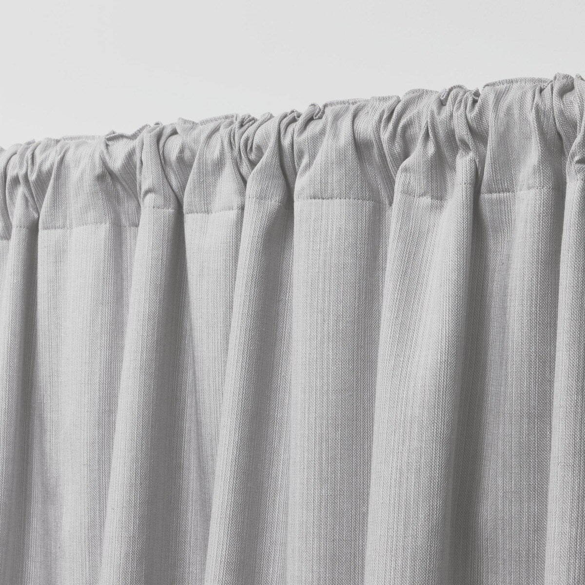Blackout Curtain Single Panel, Back Tab and Rod Pocket Window Curtain