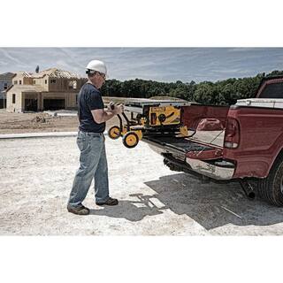 15 Amp 10-Inch Corded Jobsite Table Saw with Rolling Stand